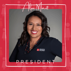 Alpa Minott, President 2025-2026